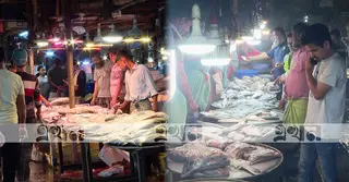 বাজারে মাছের সরবরাহ বাড়া সত্ত্বেও চড়া দাম